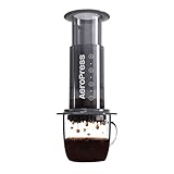 AeroPress Original Kaffee- und Espressomaschine, tragbare Kaffeemaschine auf Barista-Niveau mit Kammer, Kolben und Filtern, schnelle Kaffee- und Espressomaschine