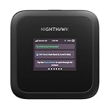 NETGEAR Nighthawk M3 – Mobiler 5G Router mit WiFi 6, bis zu 2,5 GBit/s – SIM-Steckplatz entsperrt – Tragbarer WLAN-Hotspot für Private/geschäftliche Nutzung – 5G/4G MiFi – AX3600, 32 Geräte (MH3150)