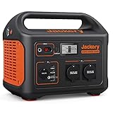 Jackery Explorer 1000, 1002Wh Tragbare Powerstation Mobiler Stromspeicher mit 230V/1000W (Spitze 2000 W) Steckdose, USB und QC, Mobile Stromversorgung für Outdoors