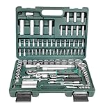 Brüder Mannesmann Steckschlüsselsatz, 1/4' Zoll und 1/2' Zoll, 94-teilig | M98410