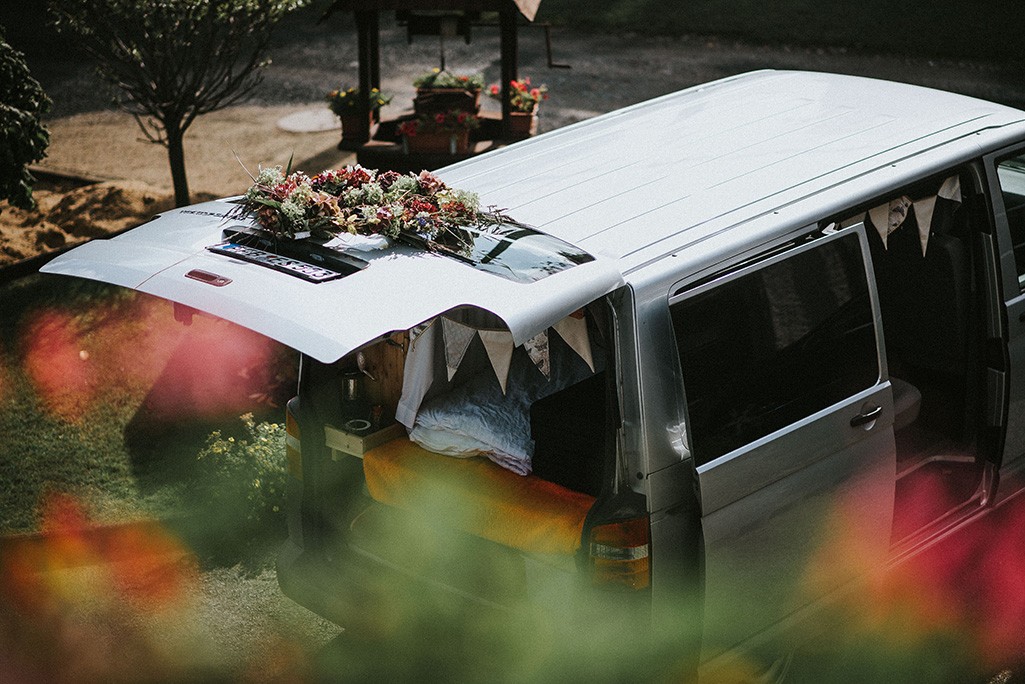 VW T5 als Hochzeitsauto