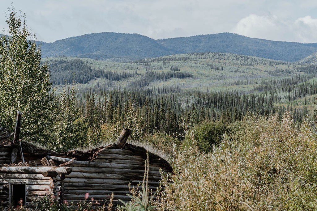 Big Salmon Siedlung Yukon