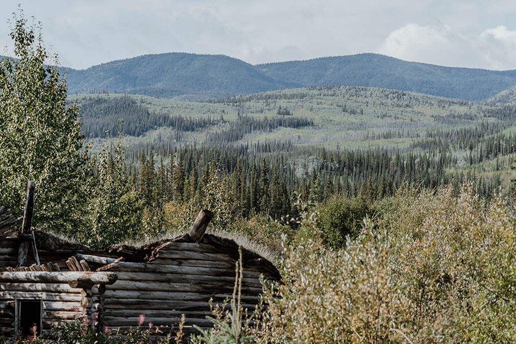 Big Salmon Siedlung Yukon