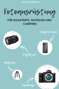 Meine Fotoausrüstung für Roadtrips, Outdoor und Camping.