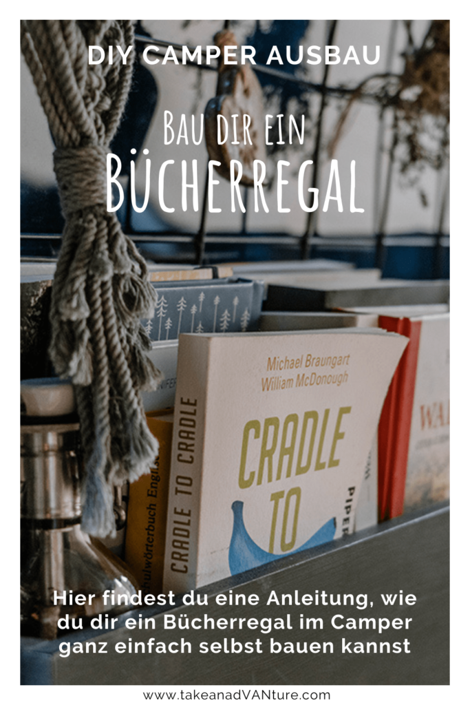 Camper Bücherregal bauen