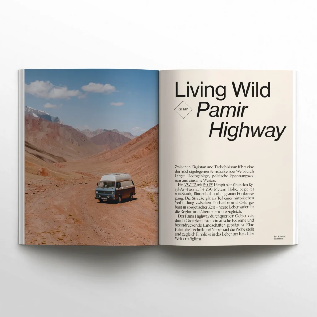 Auszug aus der Waves & Woods #42, Roadtrip Pamir-Highway