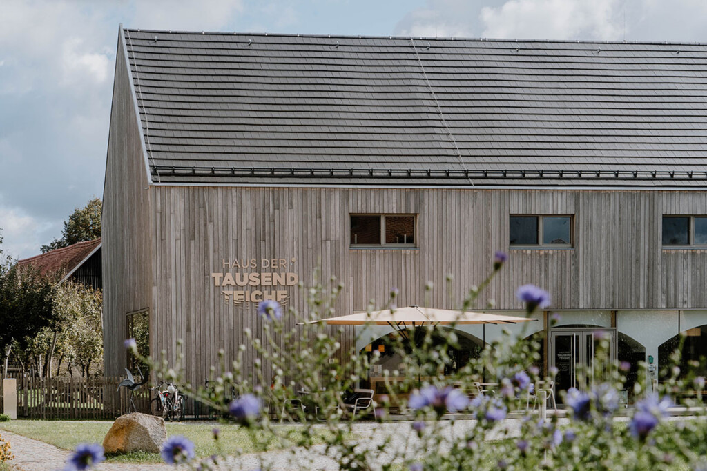 Haus der Tausend Teiche im UNESCO Biosphärenreservat Oberlausitzer Heide- und Teichlandschaft.